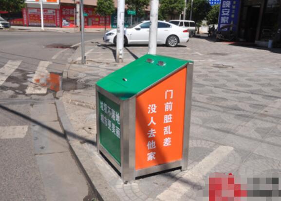 湘潭县城区新式不锈钢垃圾桶